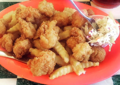 Golden Fried Oysters