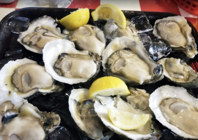Oysters On A Half Shell